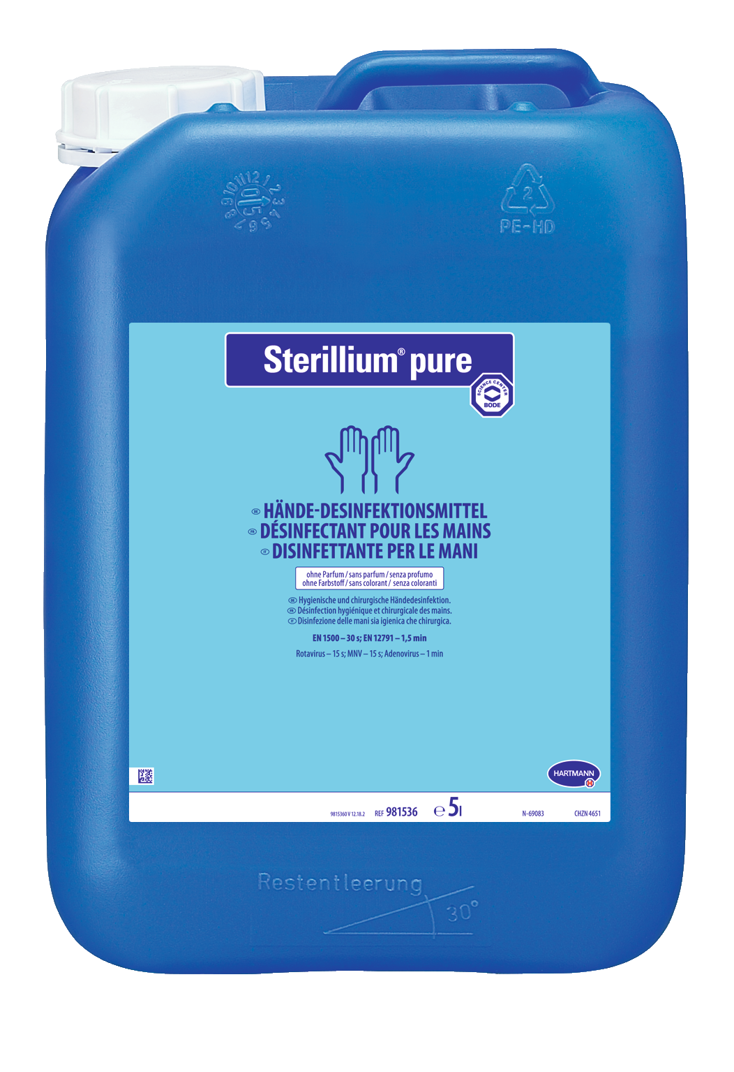 35894-1 IVF Hartmann Desinf. Sterillium pure – Bild 1