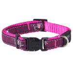 rogz Hund Halsband 'Armed Response' PinkLove XL