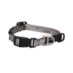 rogz Hund Halsband 'Kilimanjaro' silber S