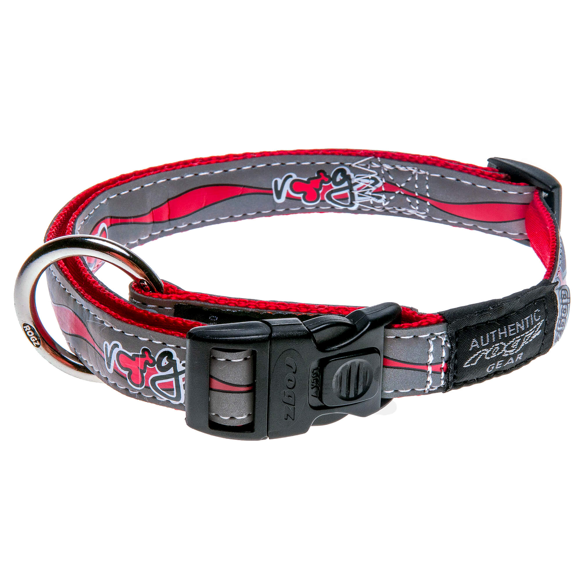 file rogz Hund Halsband 'Mars' rot S – Bild 1