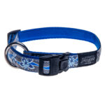 rogz Hund Halsband 'Jupiter' blau M