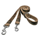 rogz Hund Leine 'Armed Response' BronzeBone XL