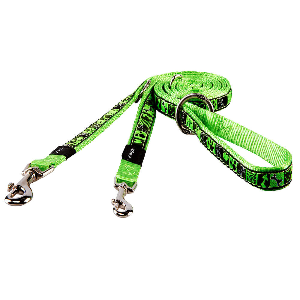 file rogz Hund Leine 'Armed Response' LimeJuice XL – Bild 1