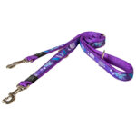 rogz Hund Leine 'Armed Response' PurpleForest XL
