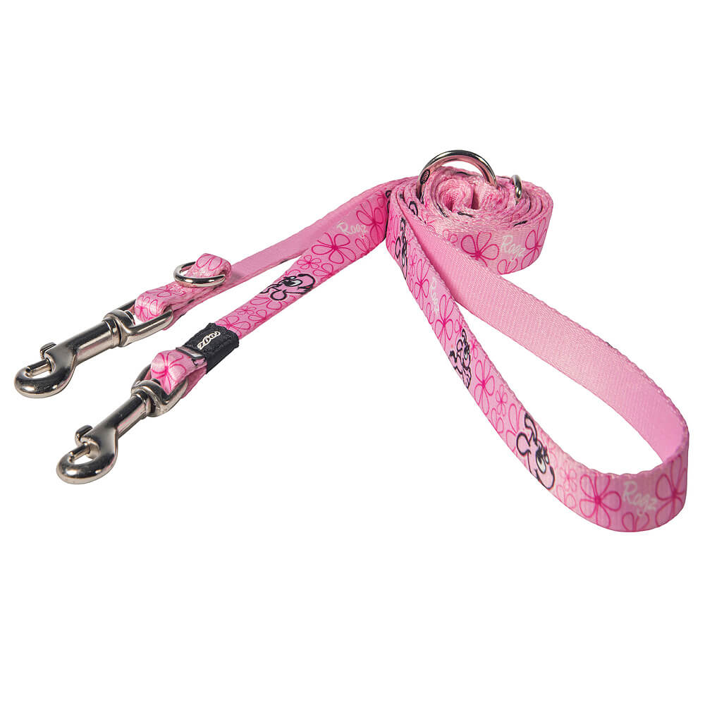 file rogz Hund Leine 'Yip' pink XS – Bild 1