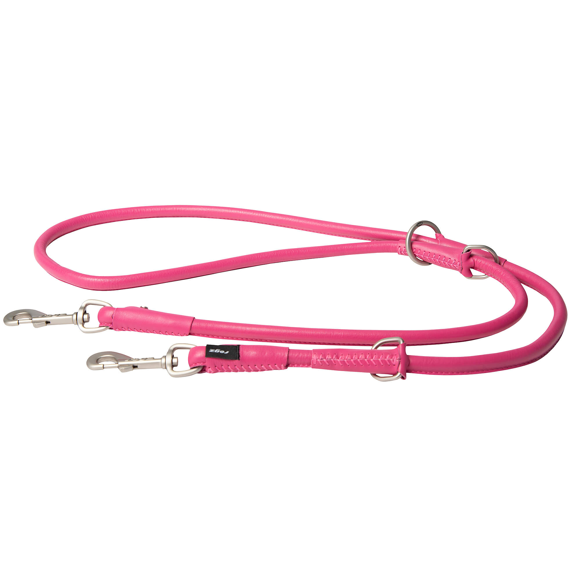 file rogz Hund Leine 'Leather' pink L – Bild 1