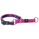 rogz Hund Stop-Halsband 'Armed Response' DenimRose XL
