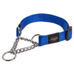 rogz Hund Stop-Halsband 'Lumberjack ' blau XL