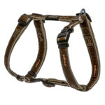 rogz Hund Geschirr 'Jelly Bean' BronzeBone S