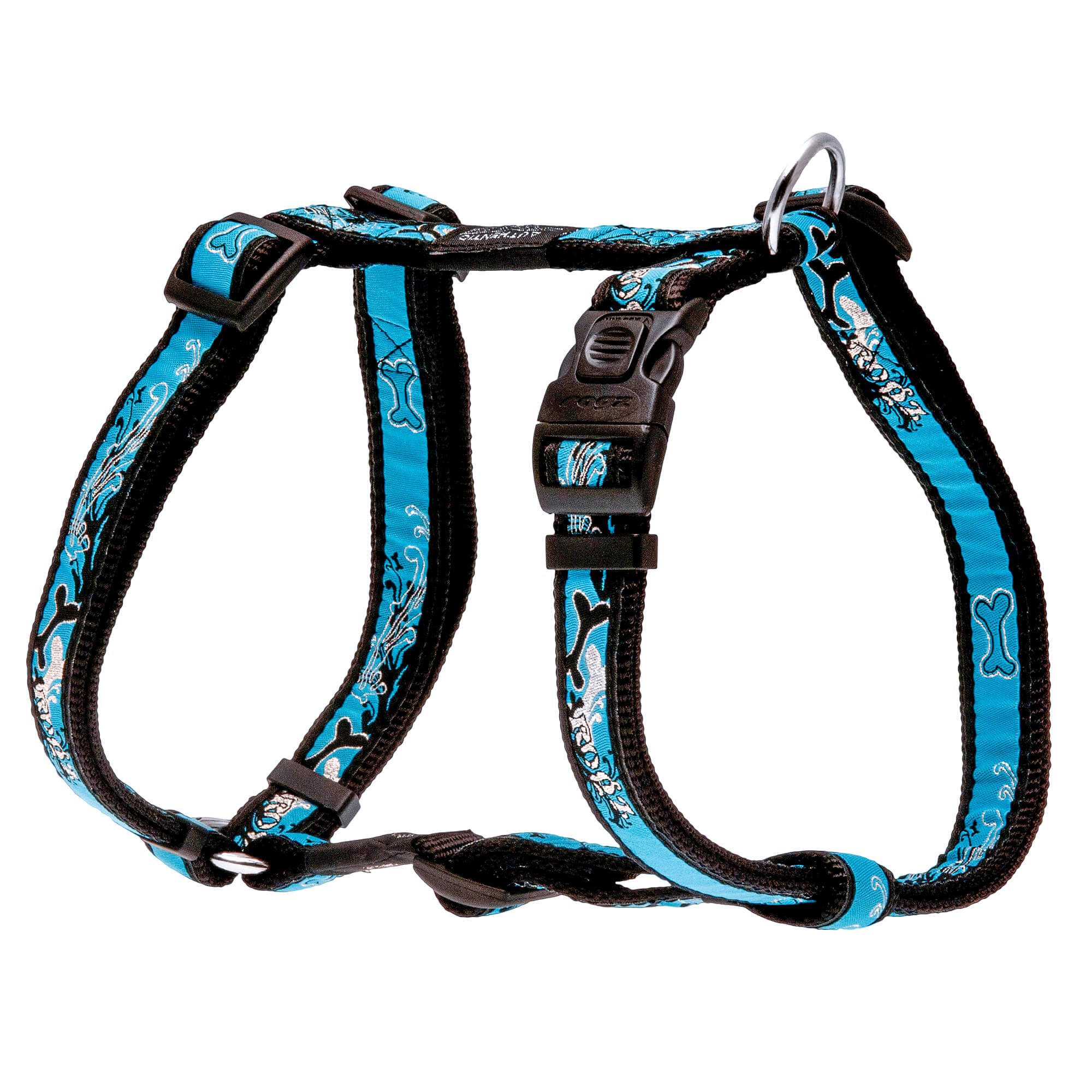 file rogz Hund Geschirr 'Armed Response' TurqChrome XL – Bild 1