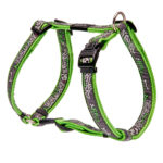 rogz Hund Geschirr 'Beach Bum' LimeBones L