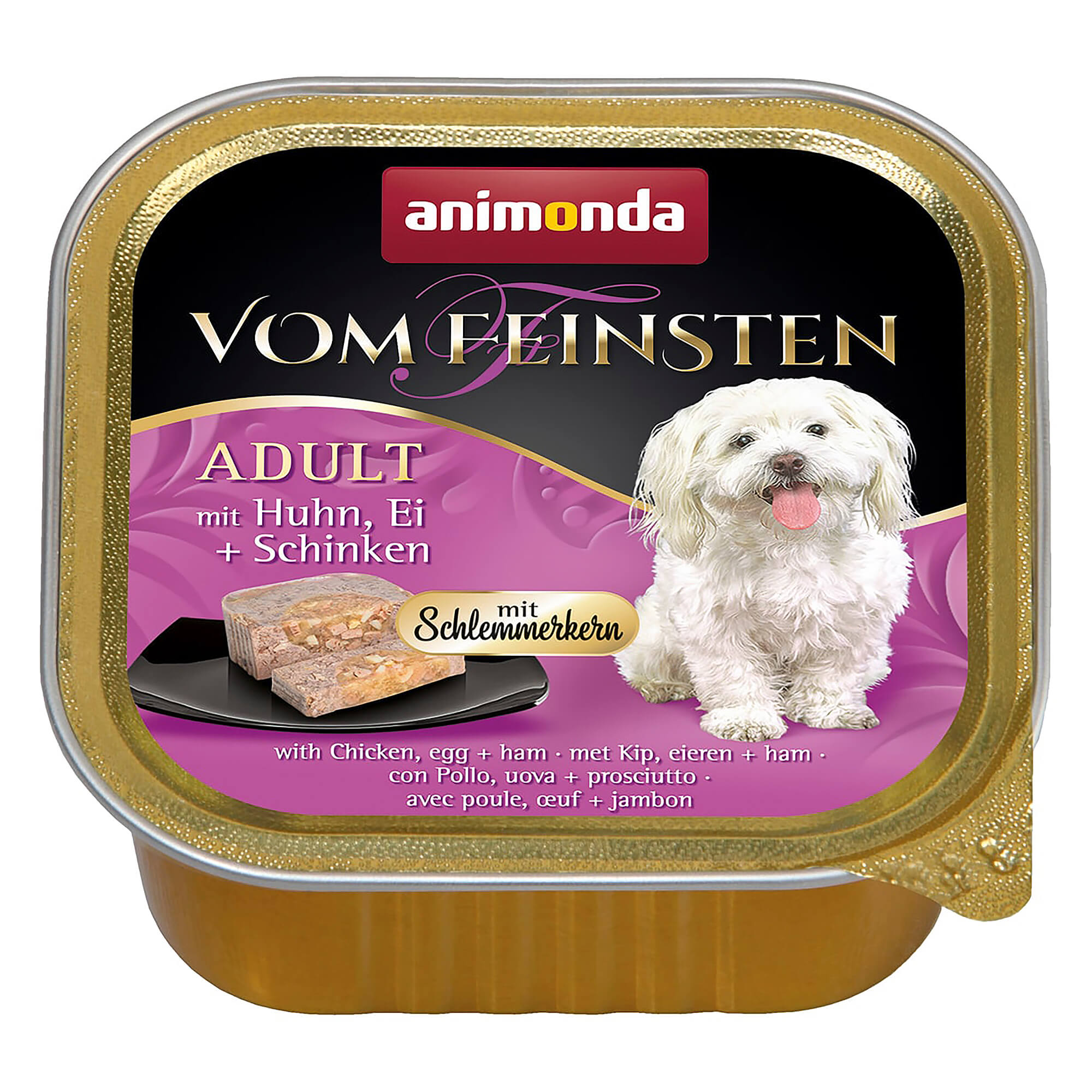file animonda Hund Nassfutter 'VF Adult' Huhn/Schinken – Bild 1