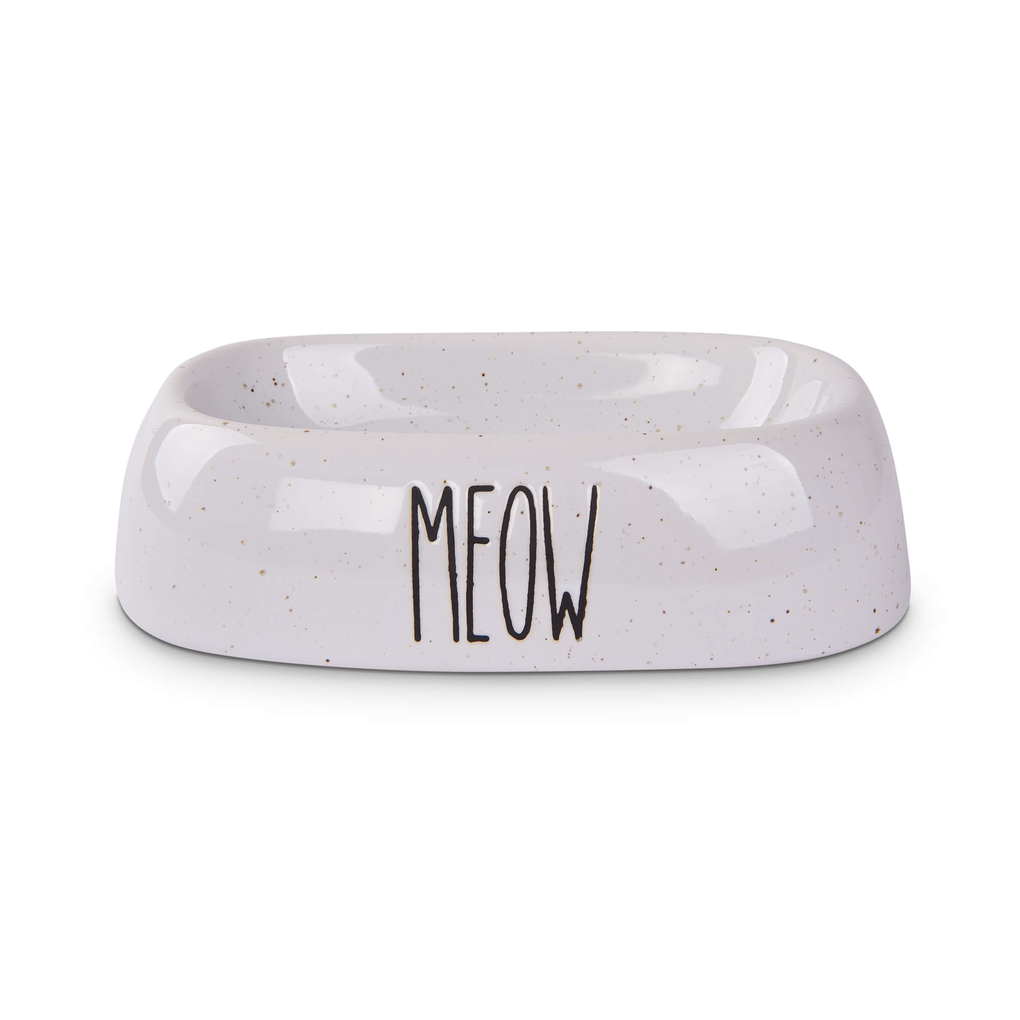 file Freezack Katze Napf 'Elli Meow Oval' weiss – Bild 1