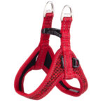 rogz Hund Geschirr 'Fast-Fit' rot M/L