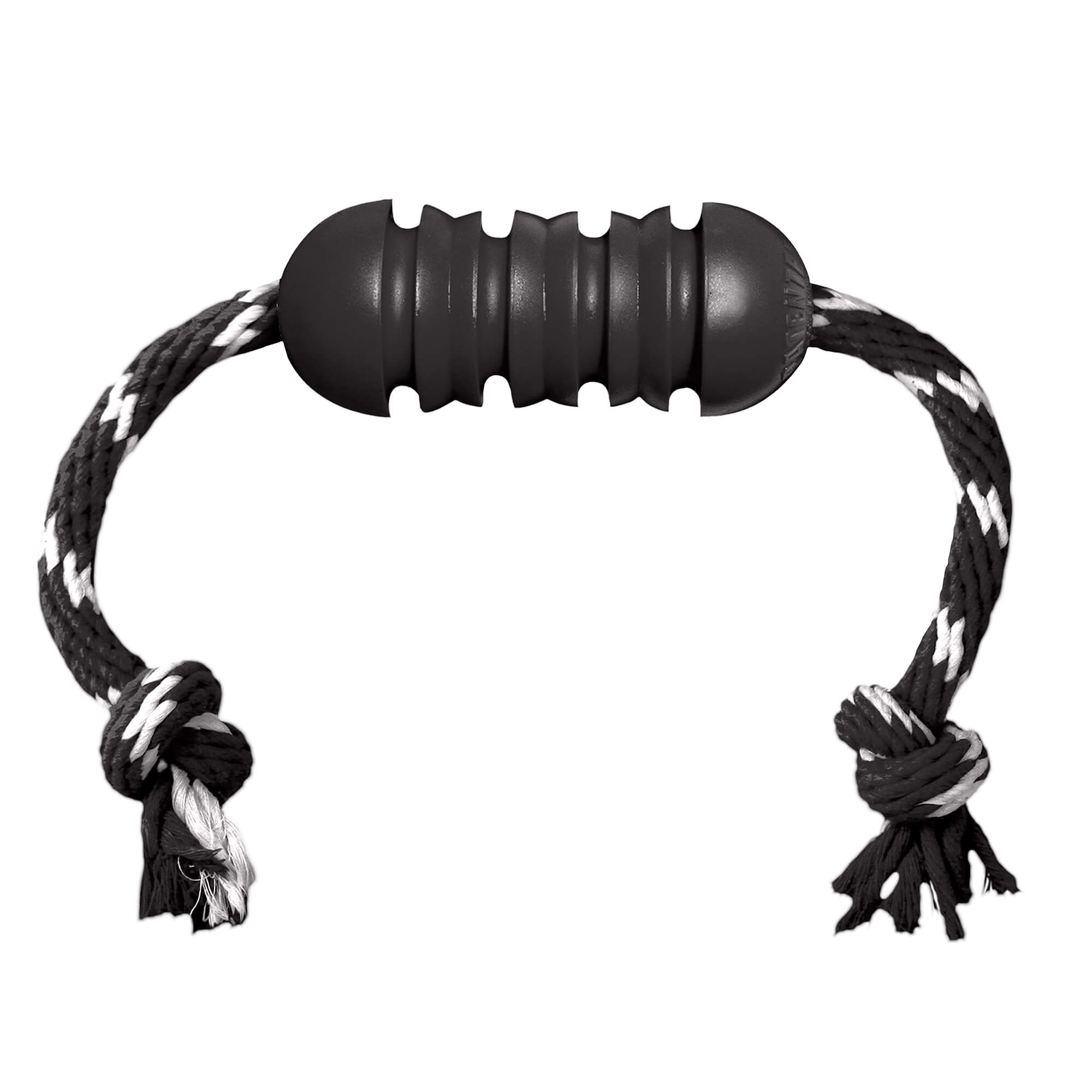 file KONG Hund Spielzeug 'Extreme Dental W/Rope' schwarz M – Bild 1