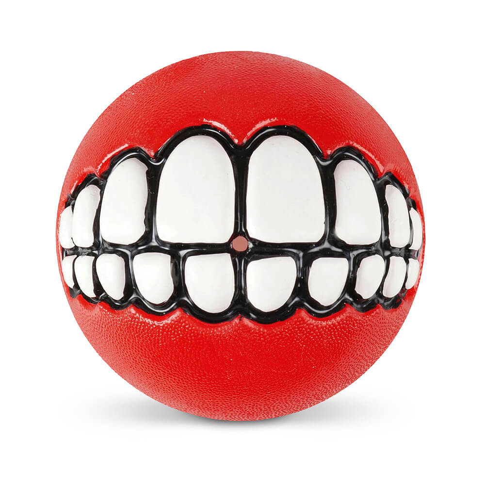 file rogz Hund Spielzeug 'Grinz Ball' rot S – Bild 1