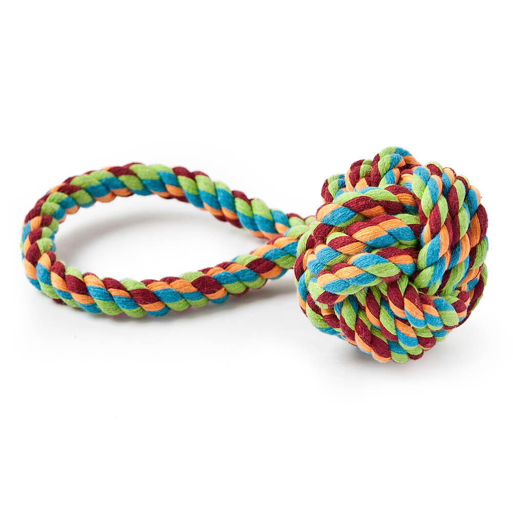 file Freezack Hund Spielzeug 'Rope Knot Loop Ball' – Bild 1