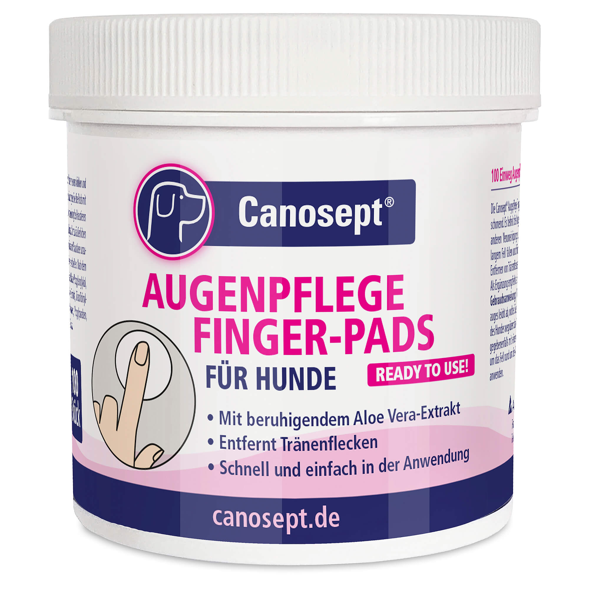 file Canosept Hund Pflege 'Augenpads' – Bild 1