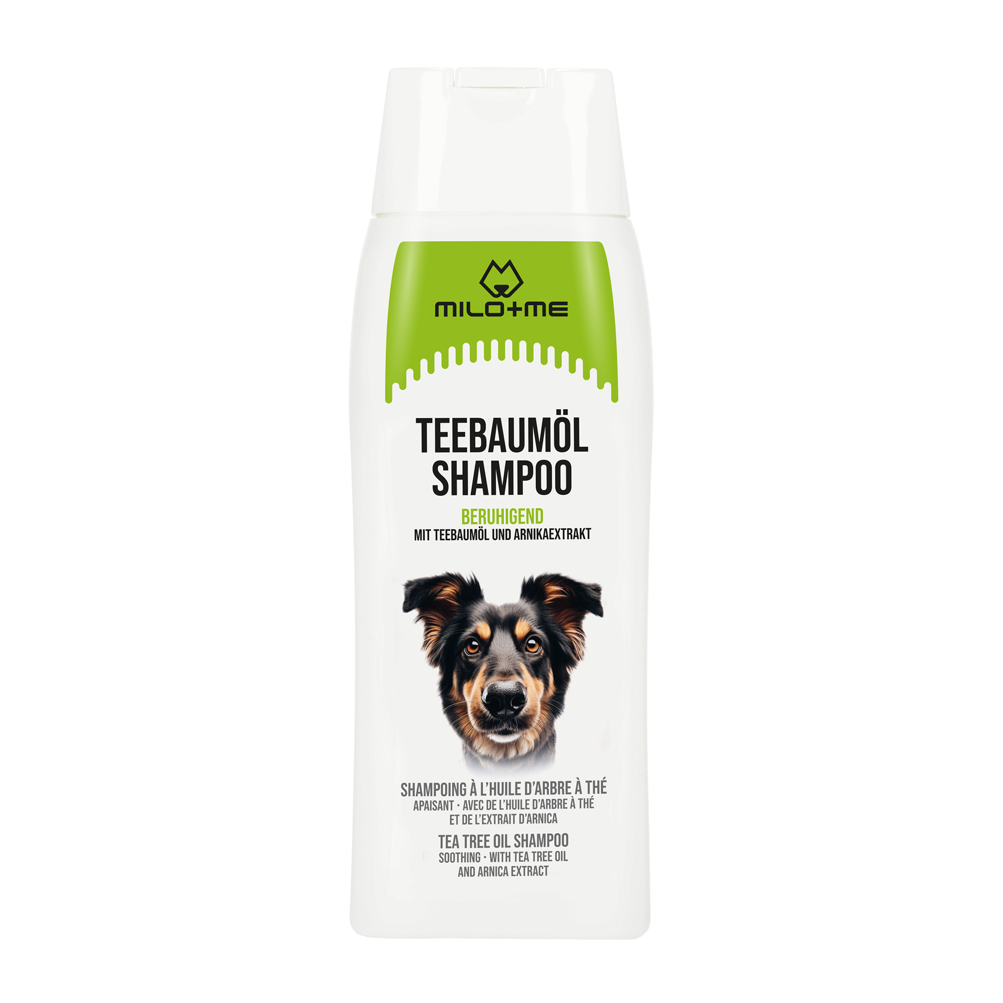 file Milo+Me Hund Pflege 'Teebaumöl Shampoo' – Bild 1