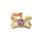 United Pets Hund Kotbeutelh. 'BonTon Nano Chrome' gold