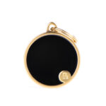MyFamily Hund ID Tag 'Satin Gold Emaille' Ring L