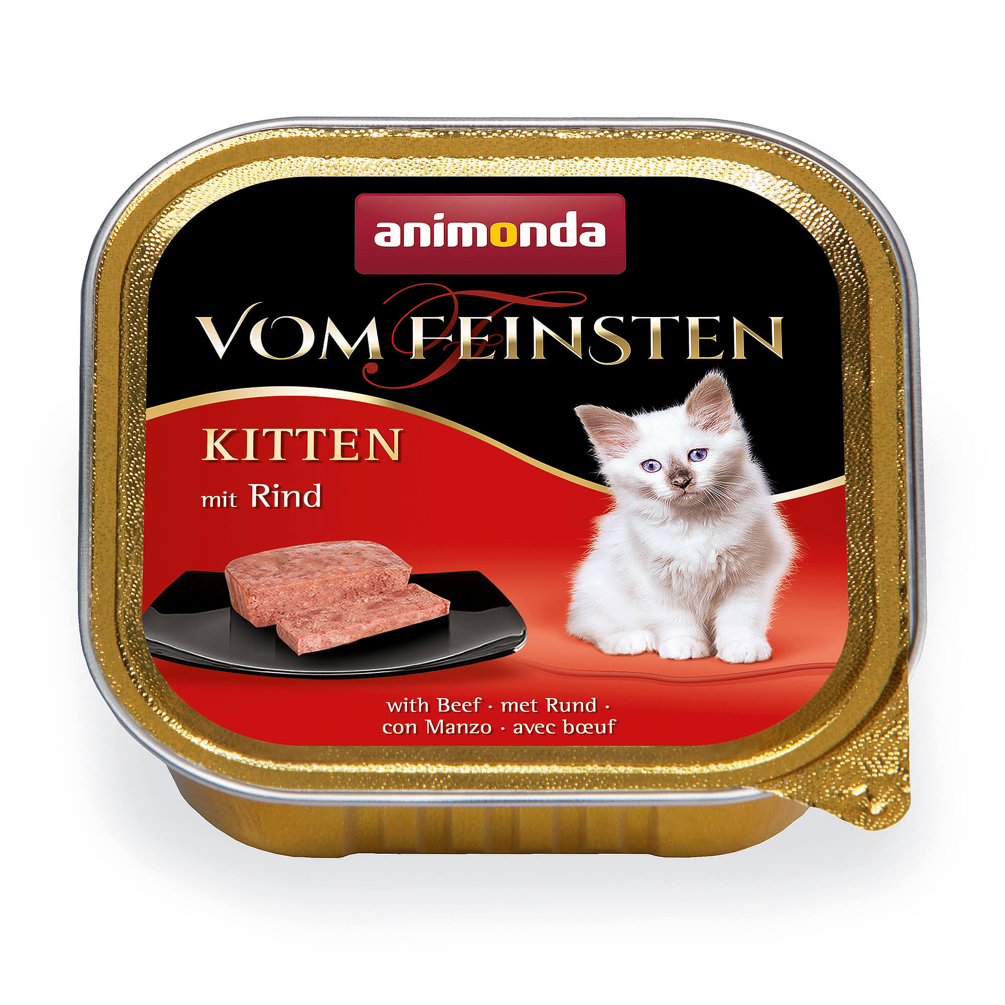 file animonda Katze Nassfutter 'VF Kitten' Rind – Bild 1