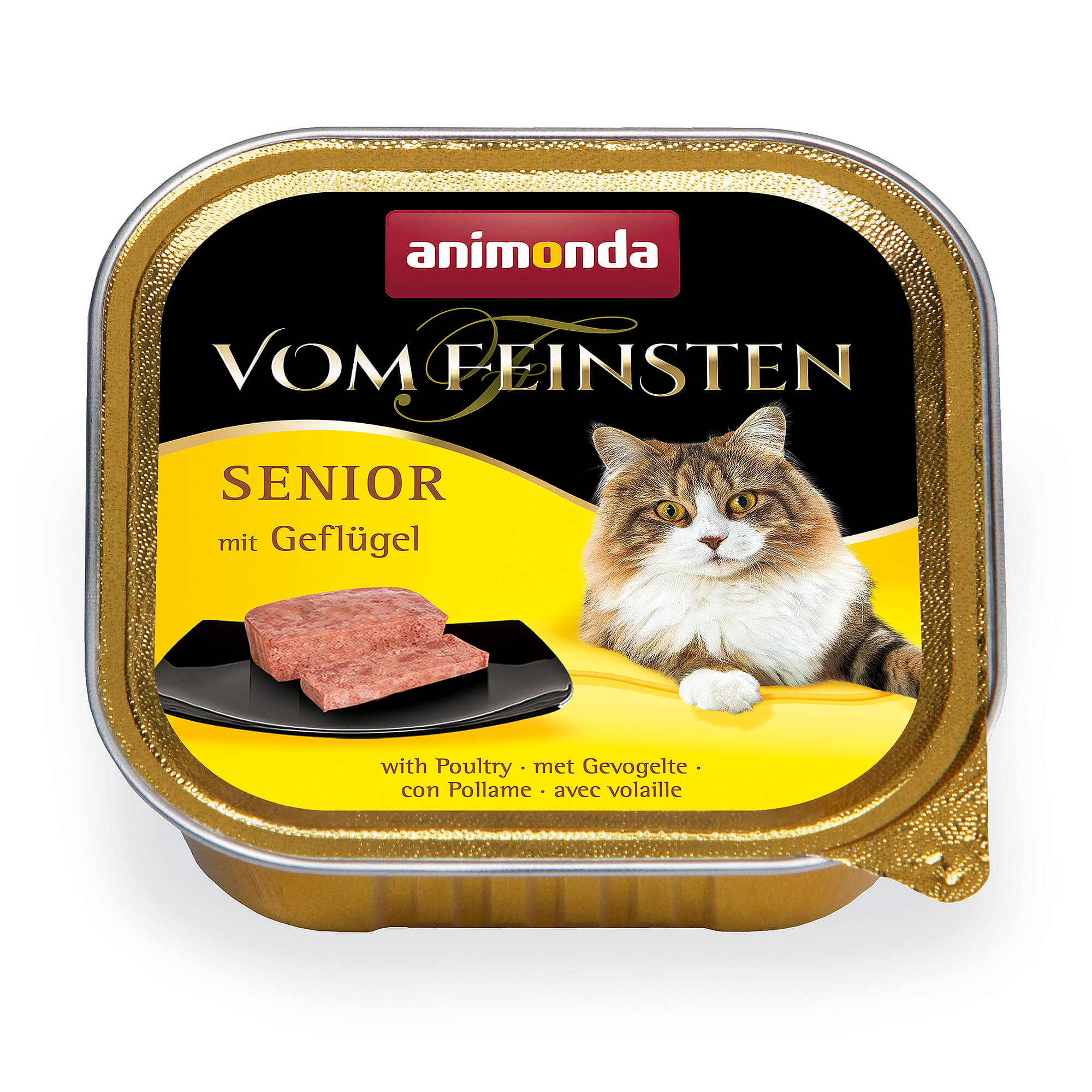 file animonda Katze Nassfutter 'VF Senior' Geflügel – Bild 1