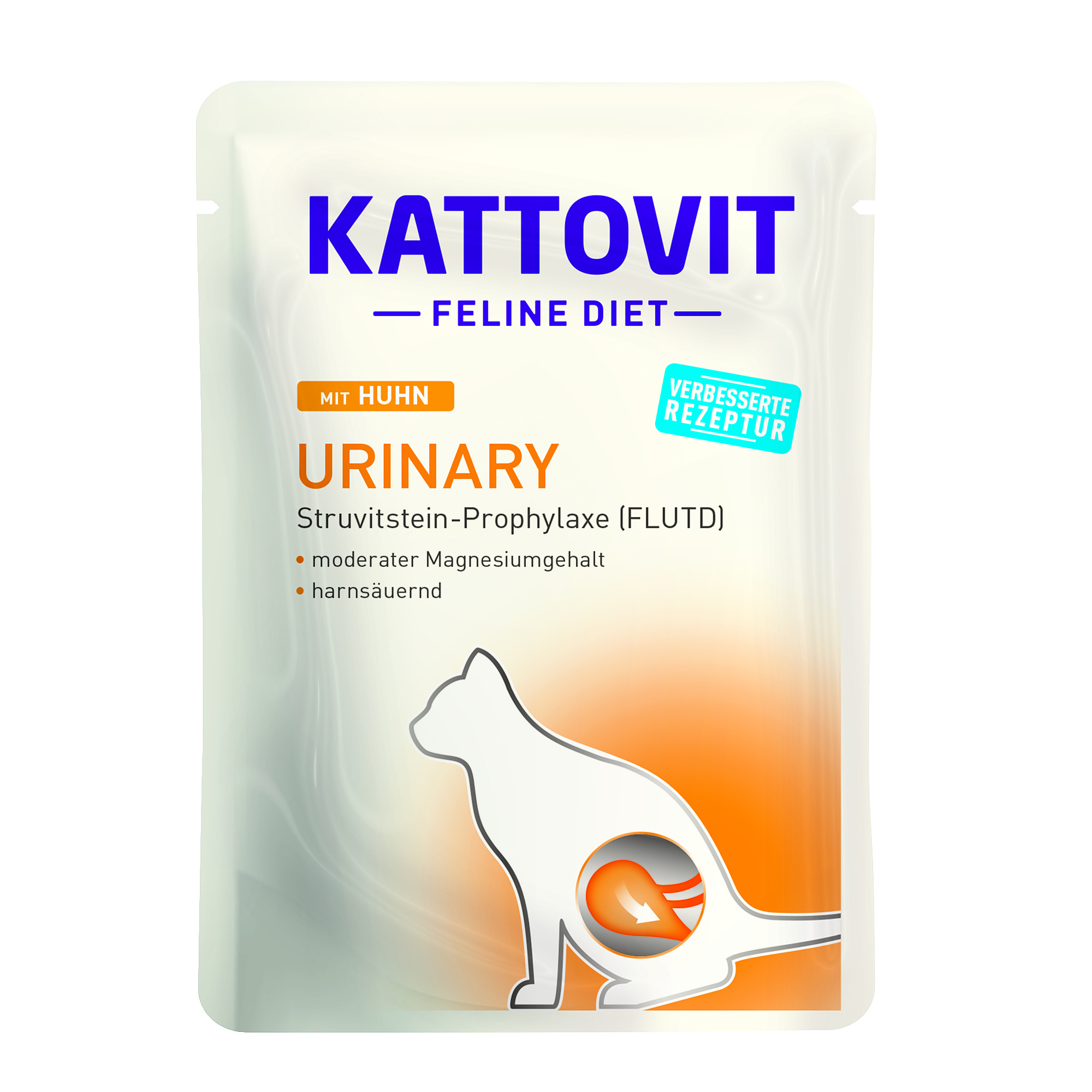 Deu74051_Mia.RRJ_Huhn Kattovit Katze Nassfutter 'Urinary' Huhn – Bild 1