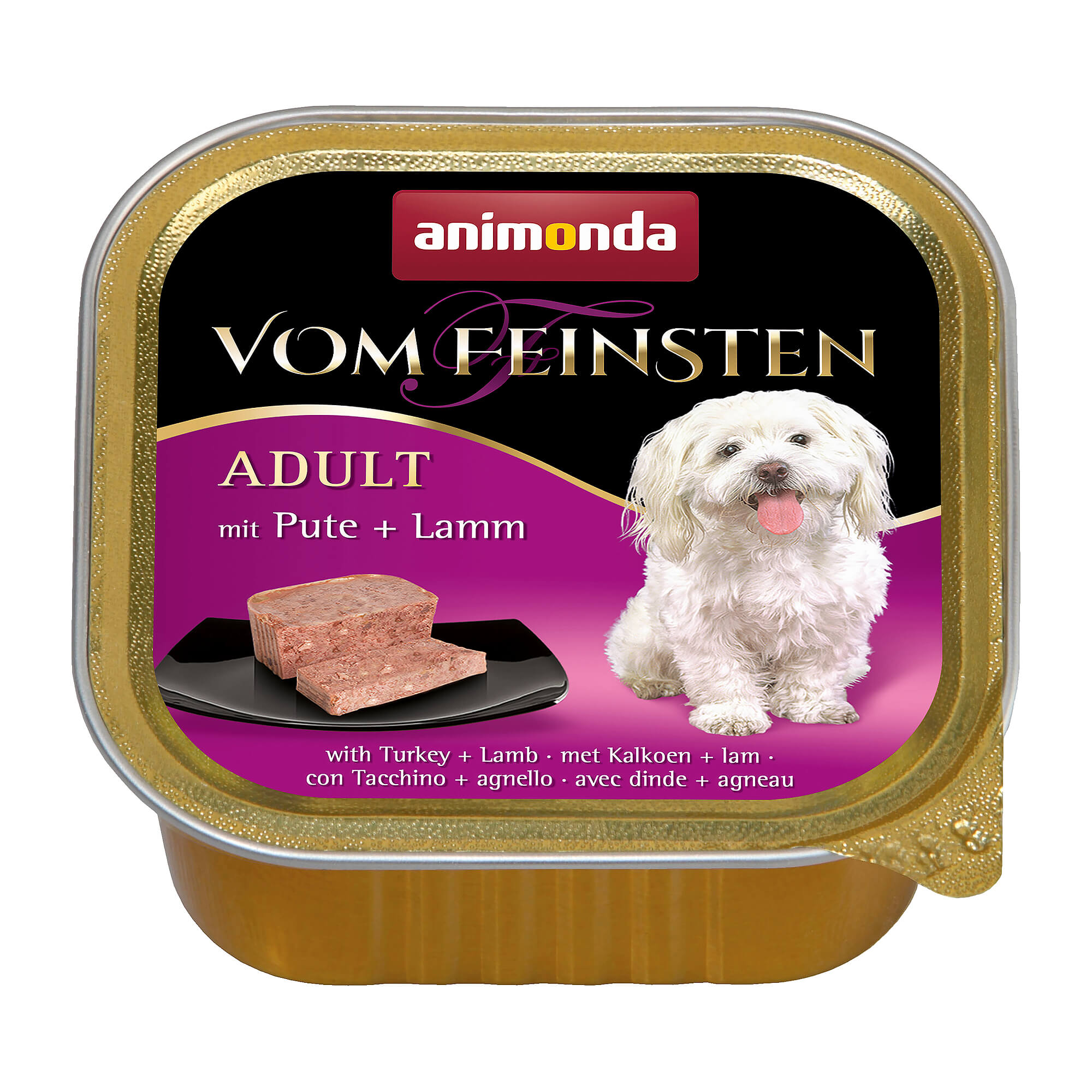 file animonda Hund Nassfutter 'VF Adult' Pute/Lamm – Bild 1