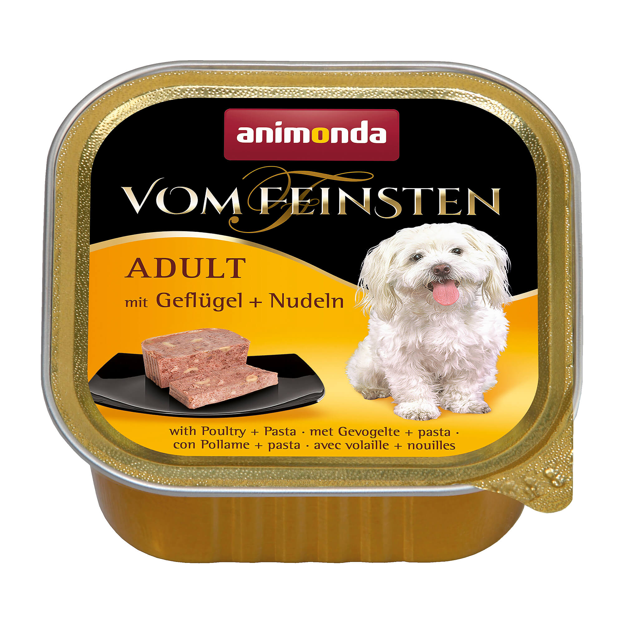 file animonda Hund Nassfutter 'VF Adult' Geflügel/Nudeln – Bild 1