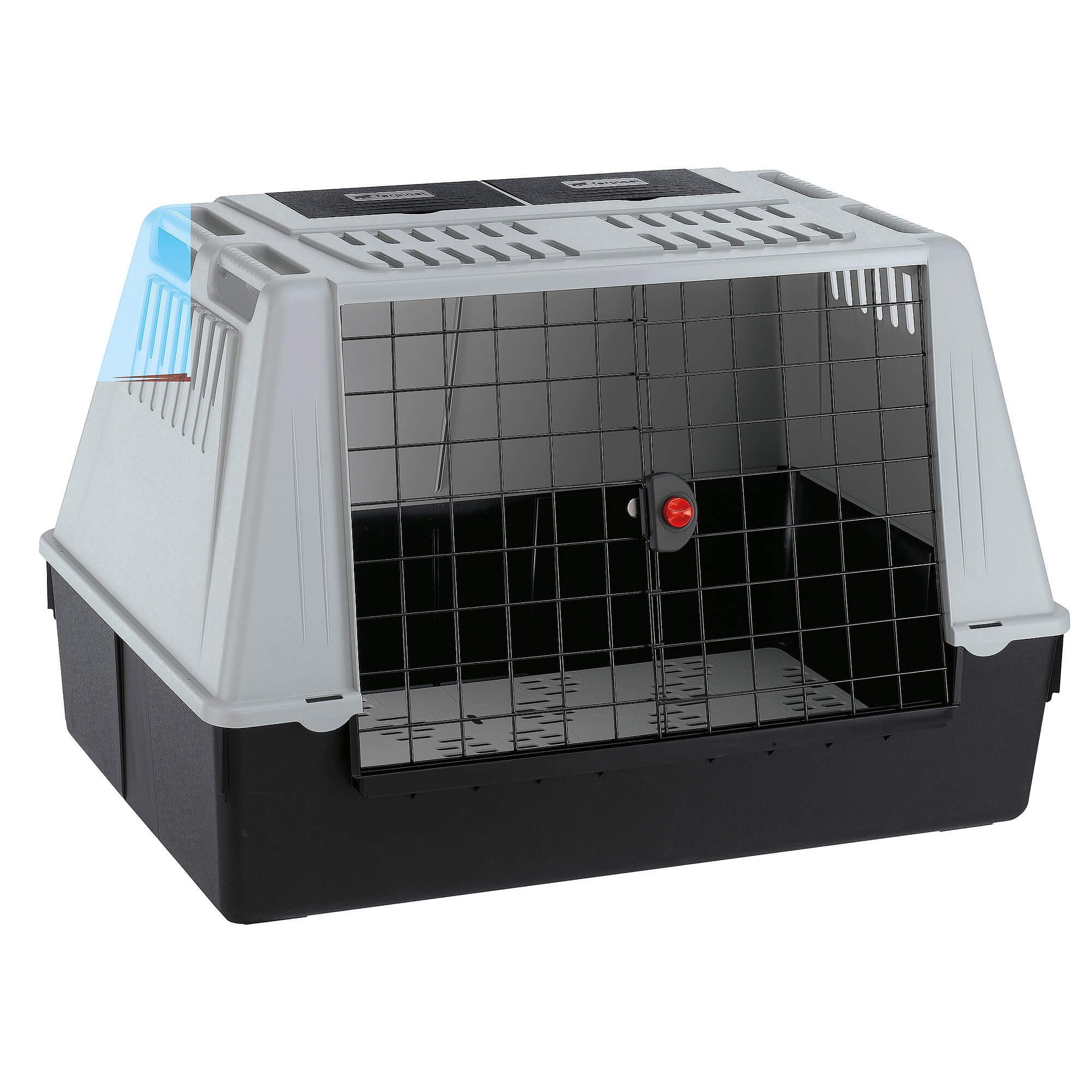 file Ferplast Hund Transportbox 'Atlas Car 100' grau – Bild 1