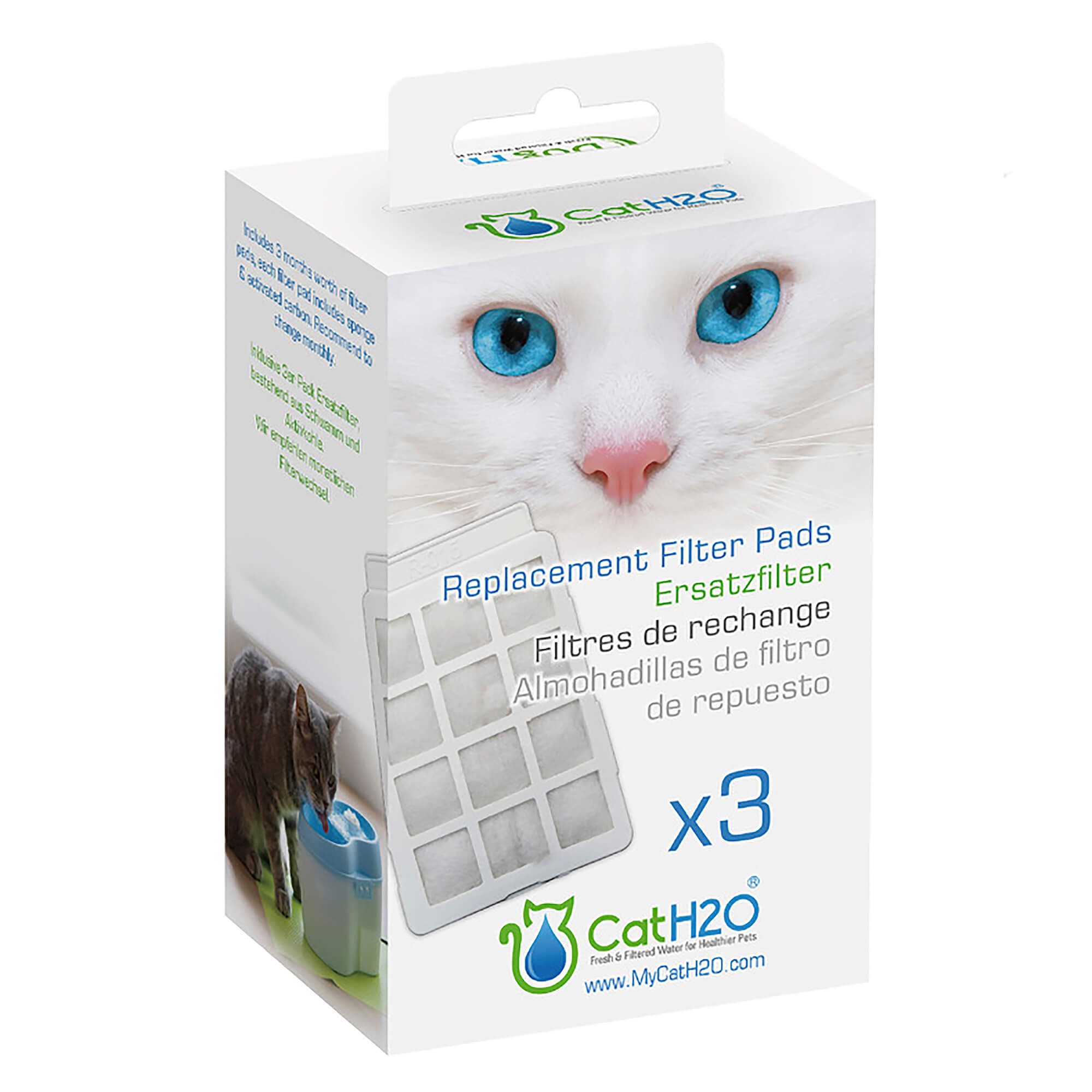 file H2O Katze Trinkbrunnen 'Ersatzfilter' – Bild 1