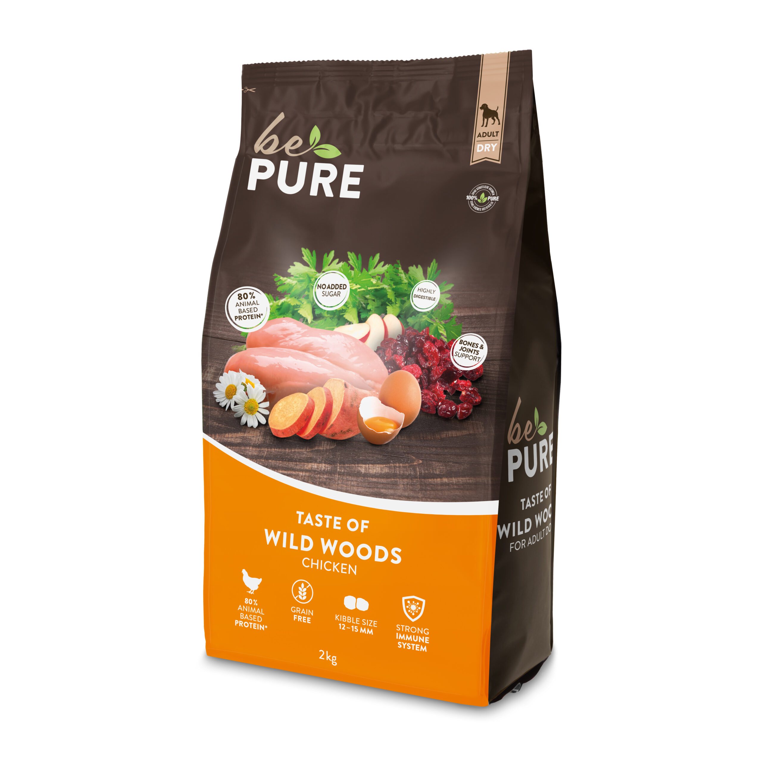 file bePure Hund Trockenfutter 'Adult' Huhn – Bild 1