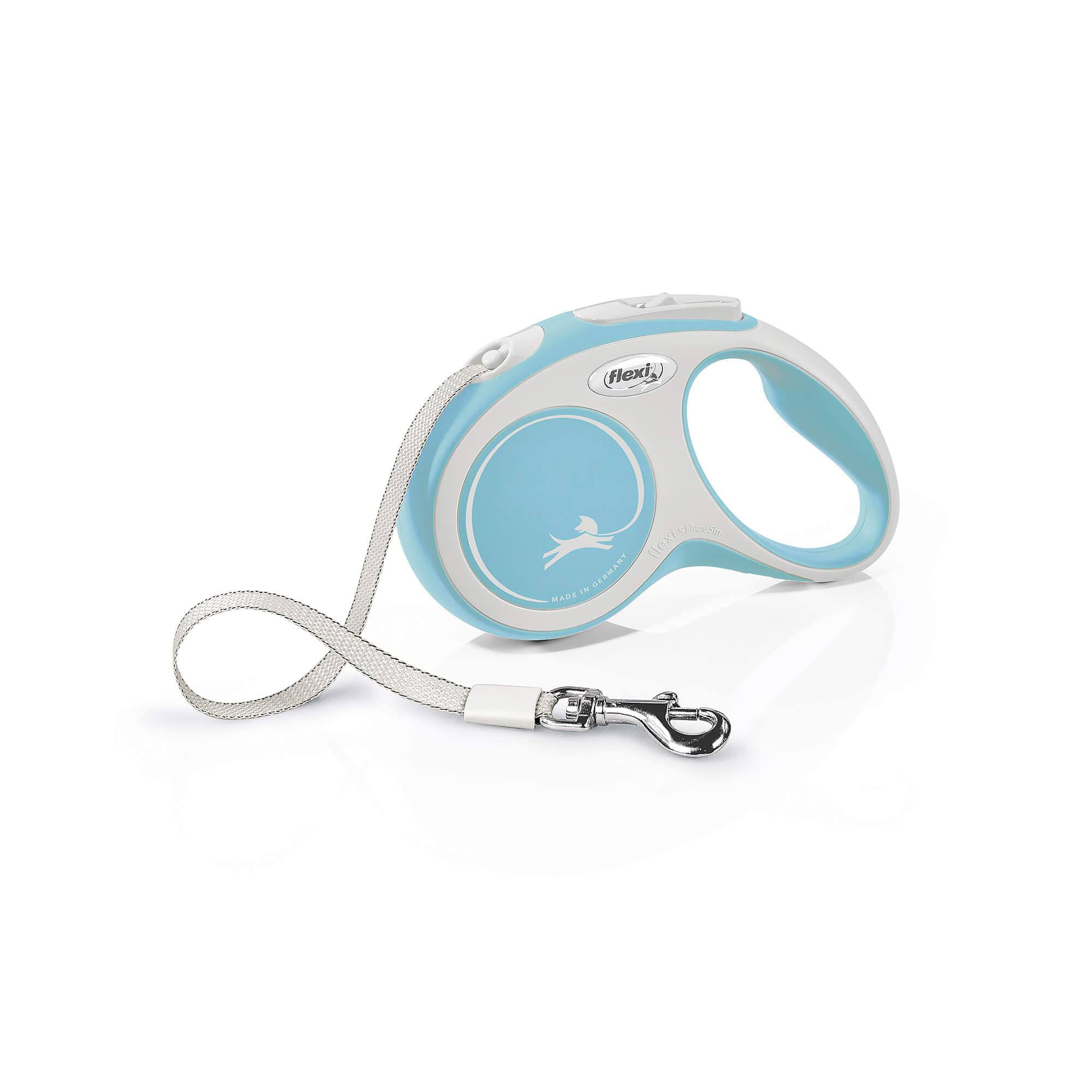 file flexi Hund Rollleine 'New Comfort' hellblau, S – Bild 1