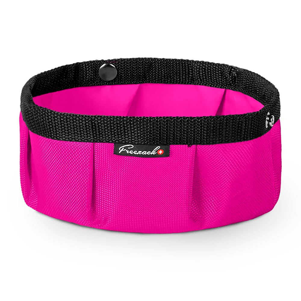 file Freezack Hund Reisenapf 'Travel Bowl' pink – Bild 1